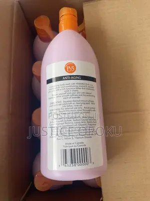 B5 Body Wash Moisture Rich Anti-Aging Formula With Vitamin E A