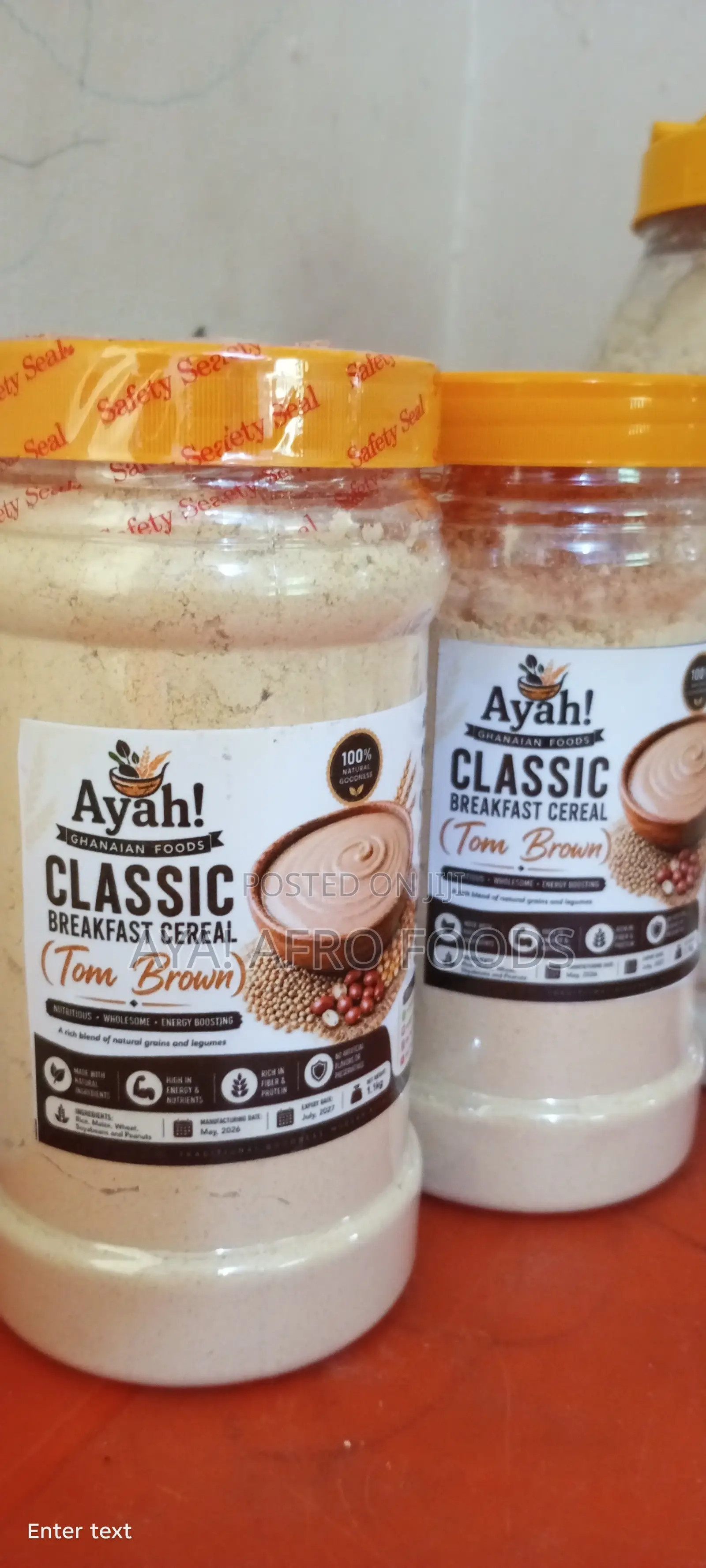 Ayah! Tom Brown (Breakfast Cereal) 1.1kg