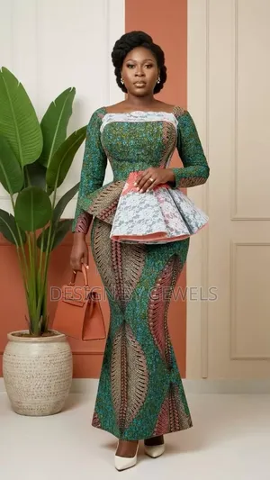 Ladies Dresses (Sewing Plus Small Wax Print Fabrics Costs)