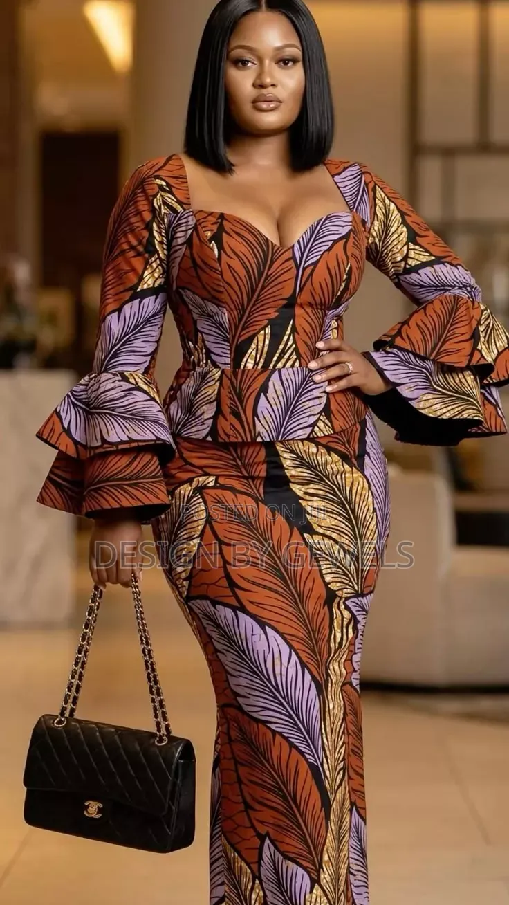 Ladies Dresses (Sewing Plus Small Wax Print Fabrics Costs)