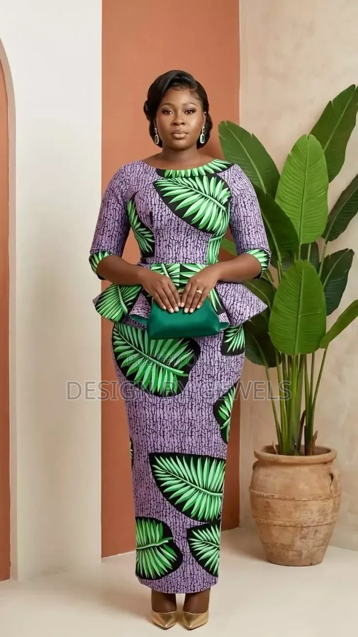 Ladies Dresses (Sewing Plus Small Wax Print Fabrics Costs)
