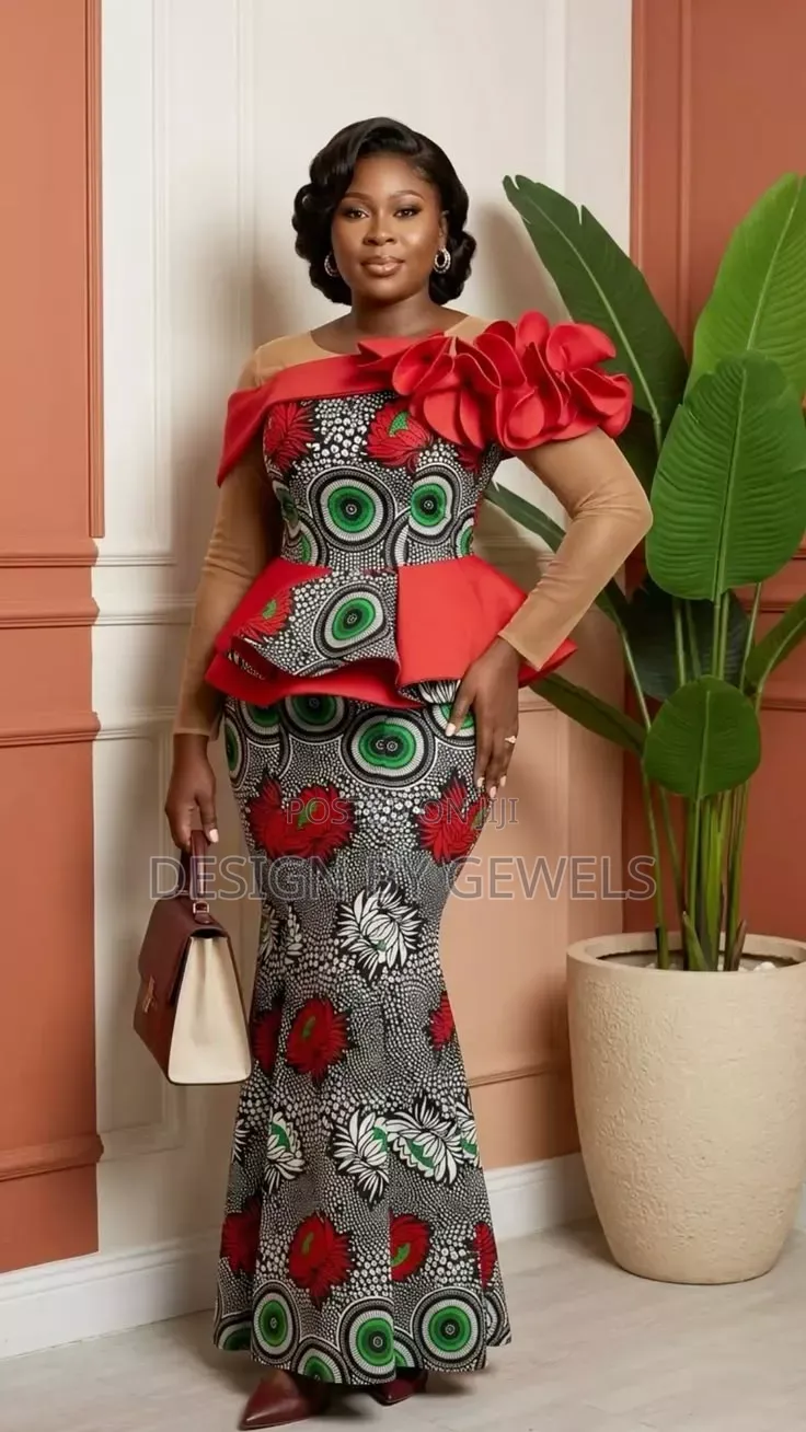 Ladies Dresses (Sewing Plus Small Wax Print Fabrics Costs)