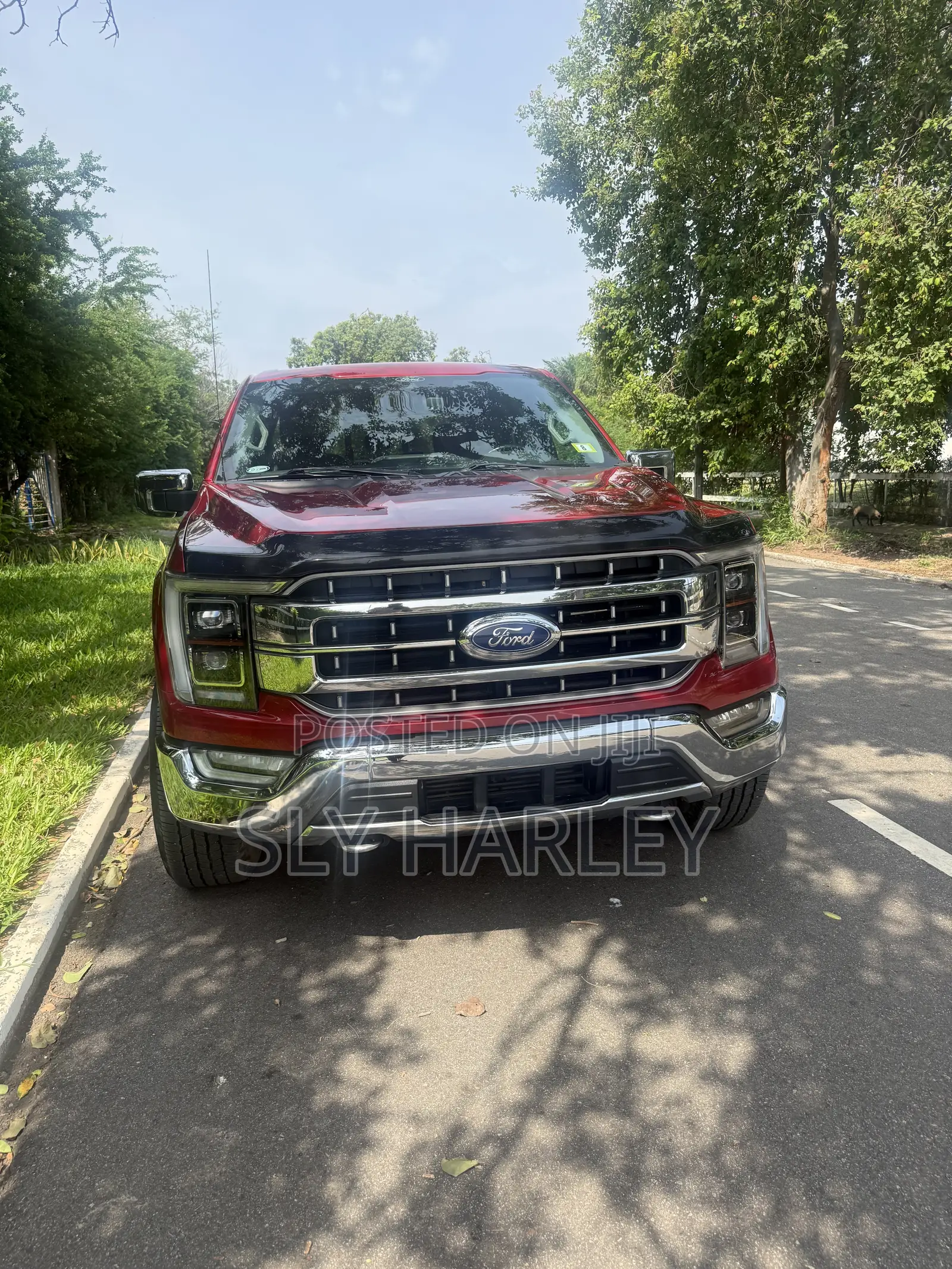 Ford F-150 LARIAT 2021 Red