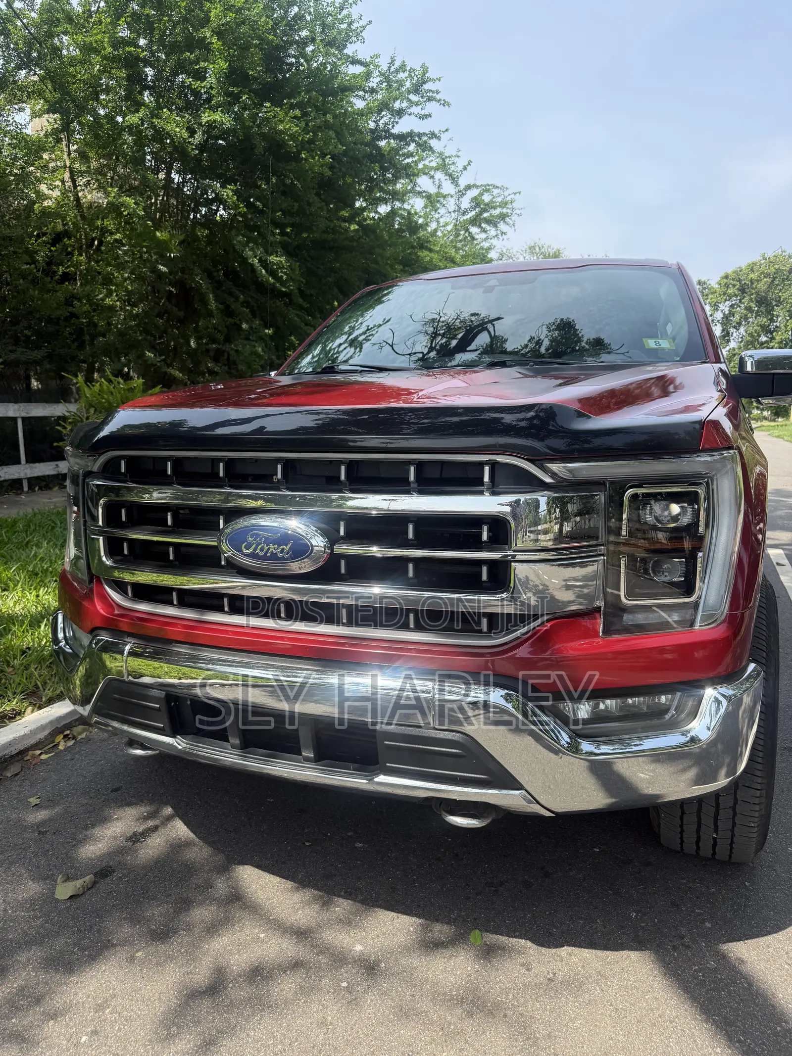 Ford F-150 LARIAT 2021 Red