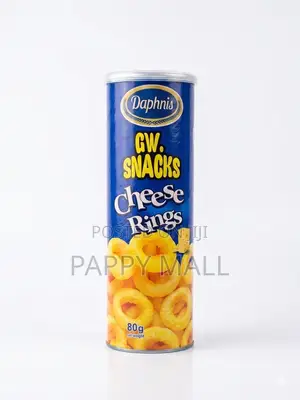 Daphnis Gw Snacks – Cheese Rings (80g)