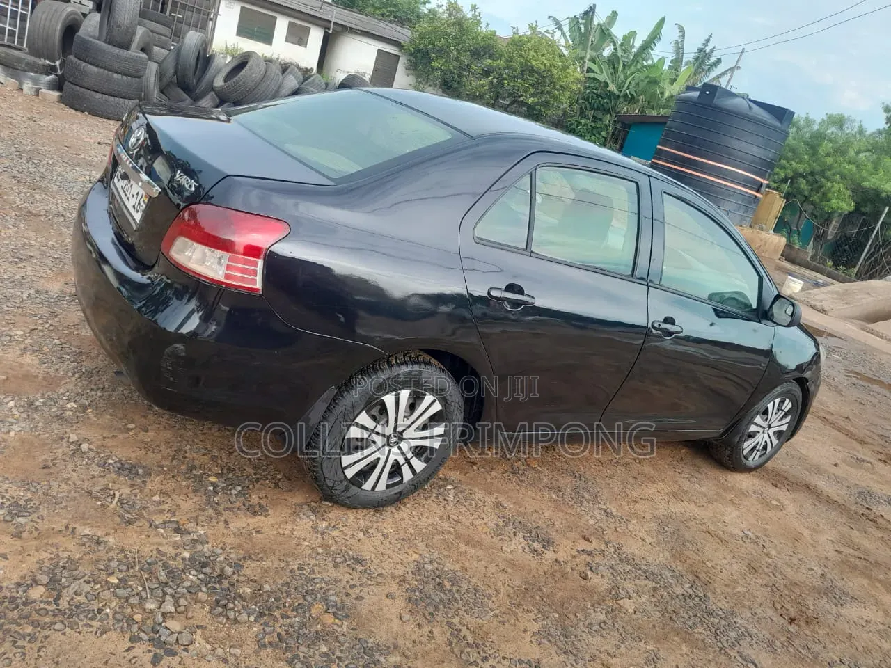 Toyota Yaris 2009 Black