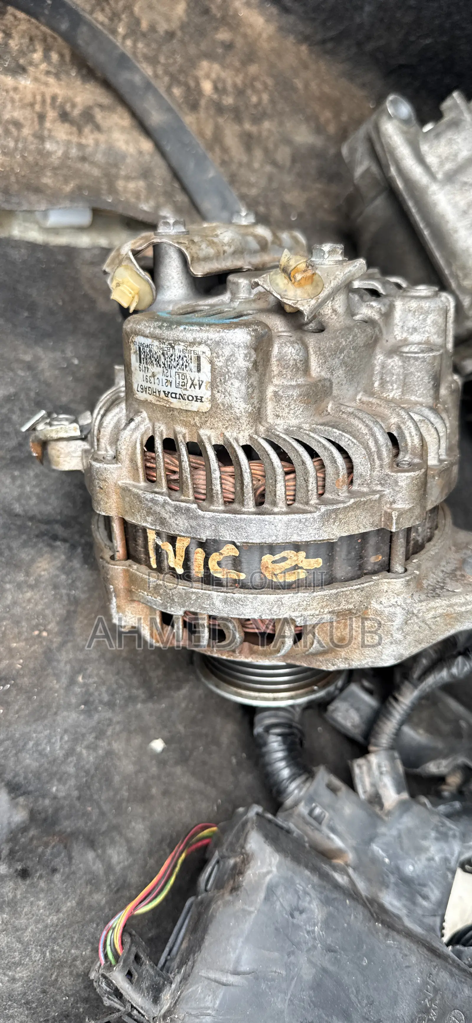 Honda Civic 2009 Starter, Alternator, Compressor