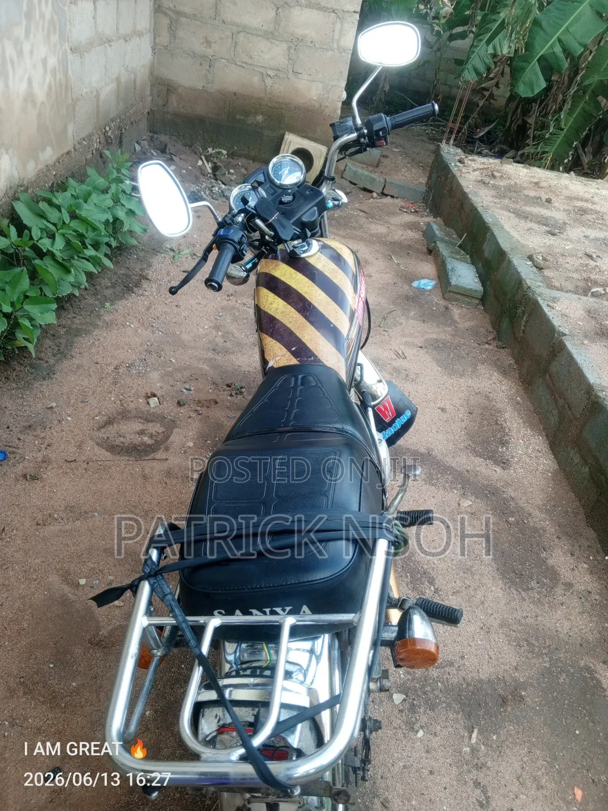 Haojue HJ125-8K 2023 Black