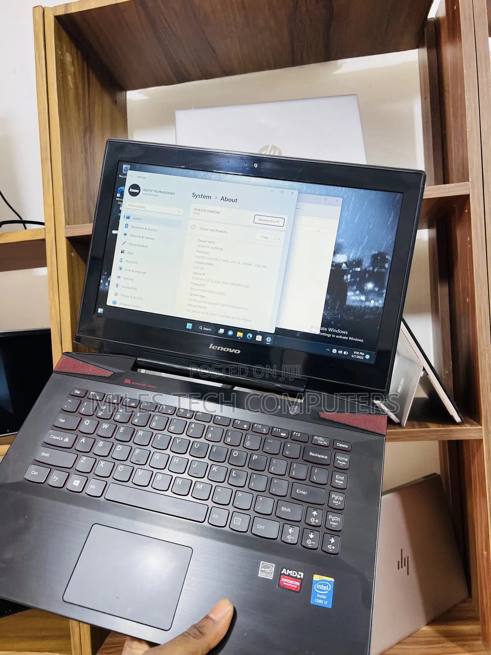 Laptop Lenovo Y40-80 8GB Intel Core i7 HDD 500GB