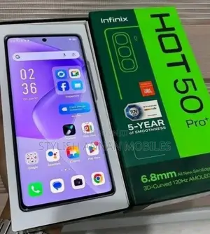 New Infinix Hot 50 Pro+ 4G 256 GB Black