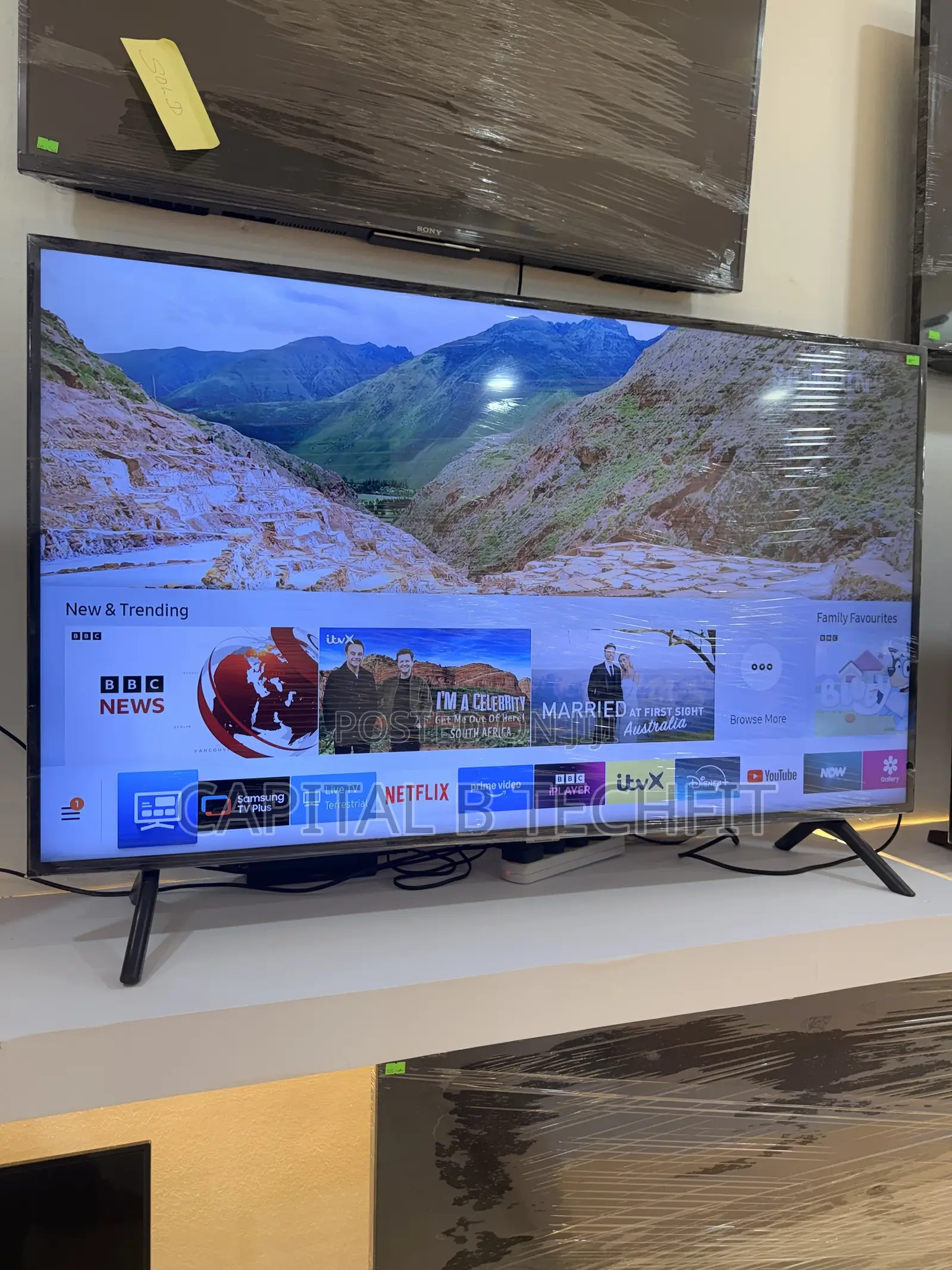 50inches Full Digital Satellite Uhd HDR Smart Samsung Tv