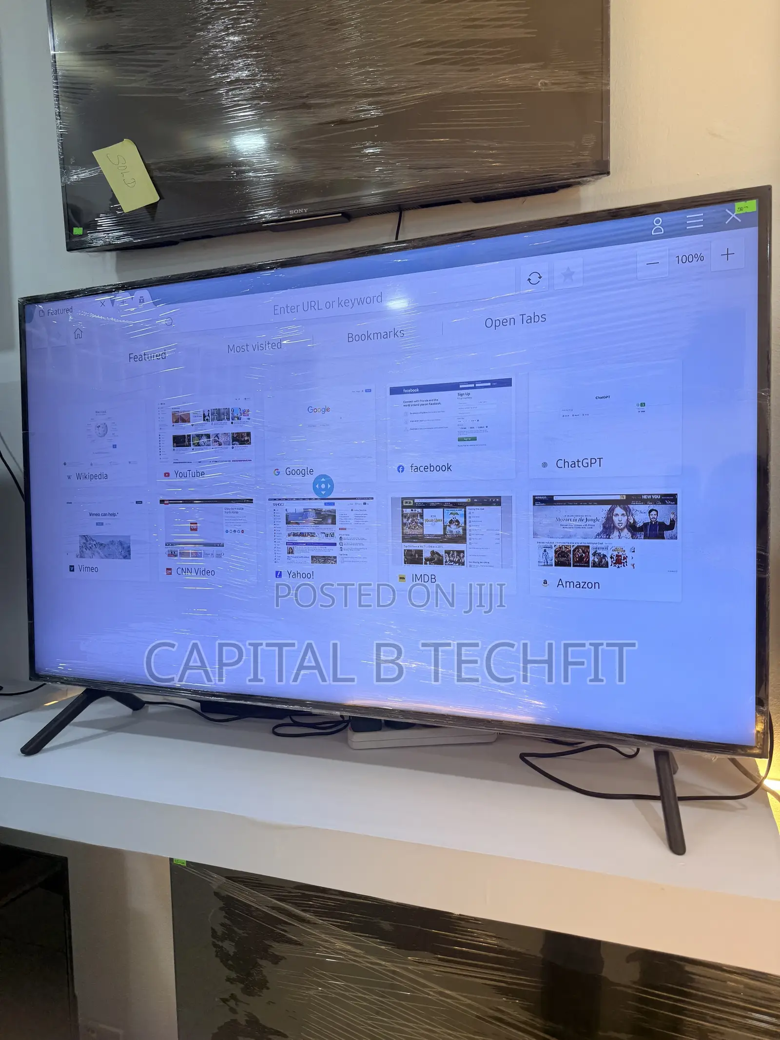 50inches Full Digital Satellite Uhd HDR Smart Samsung Tv