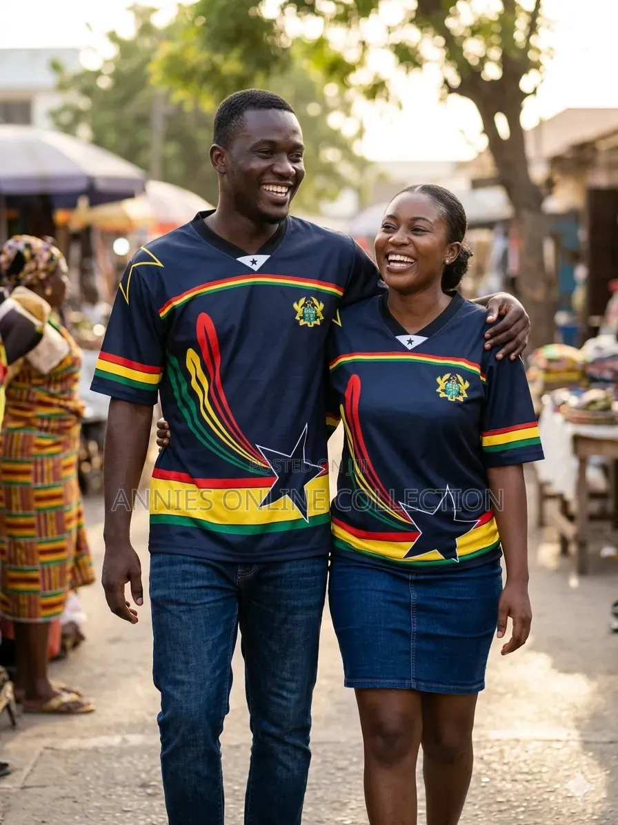 Unisex Ghana Jerseys (Thick Fabric)