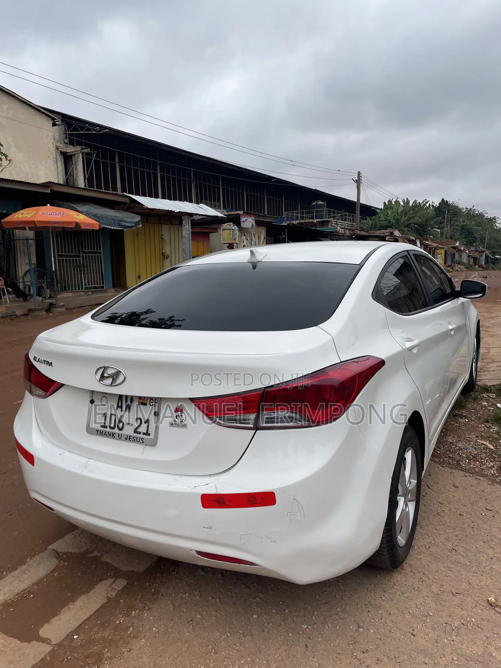 Hyundai Elantra 2013 White