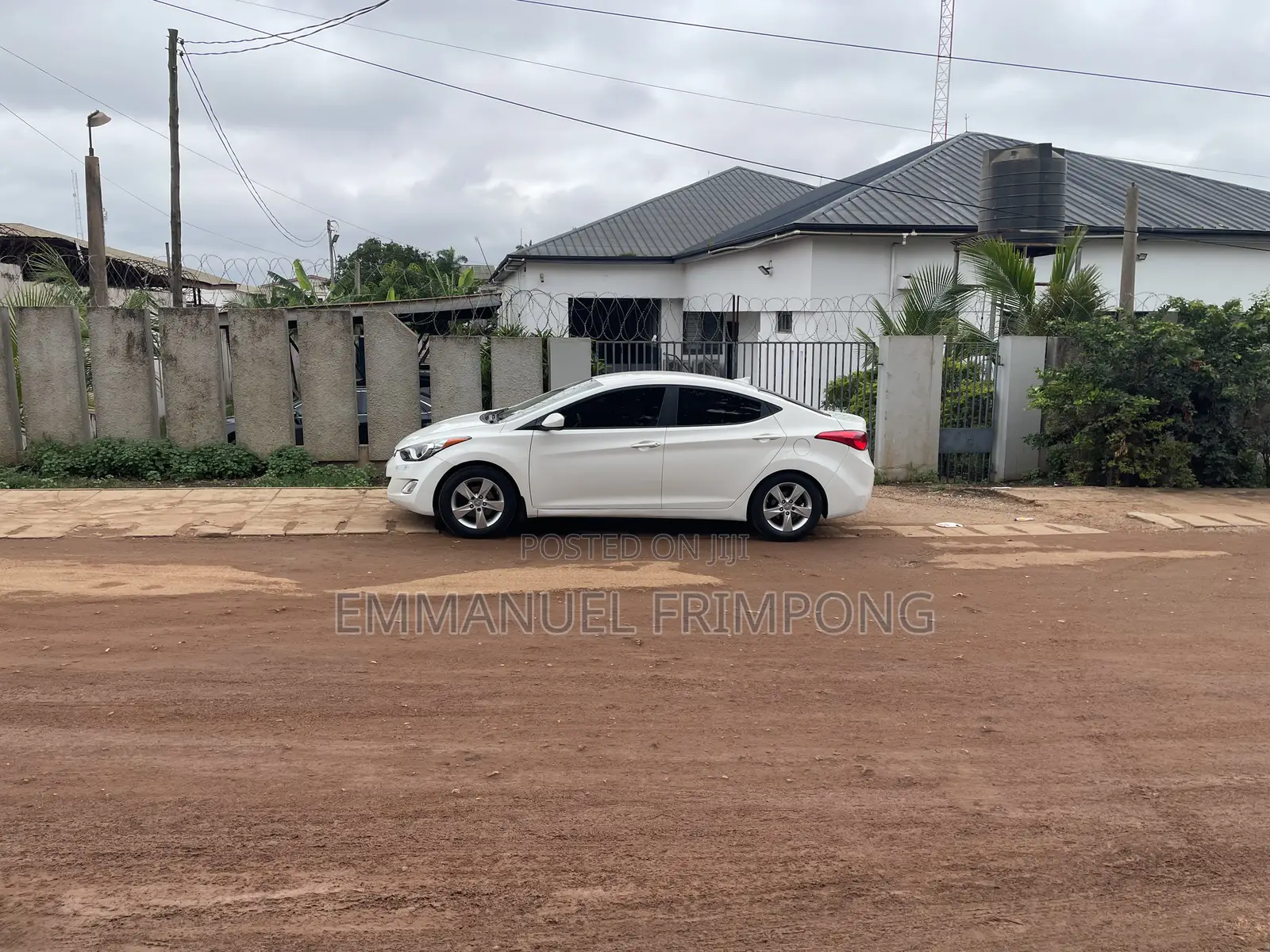 Hyundai Elantra 2013 White