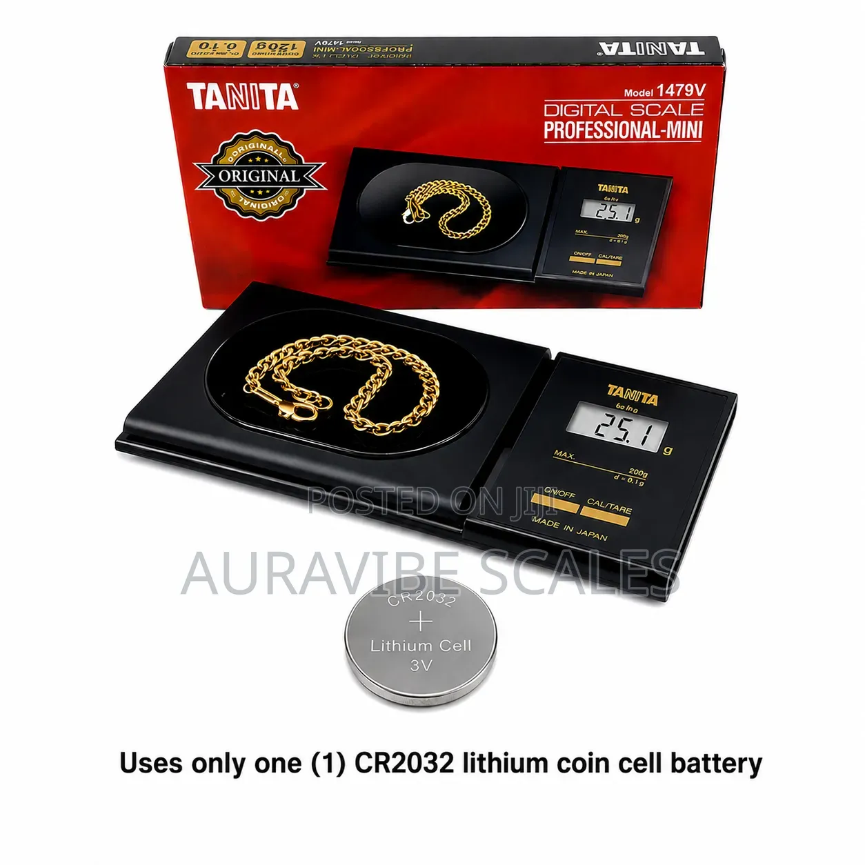 Tanita Digital Pocket Scale One(1) Battery