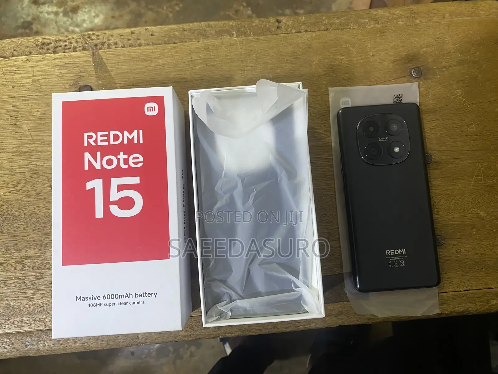 Xiaomi Redmi Note 15 256 GB Black