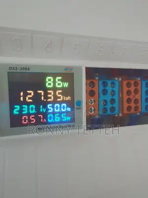 Din Rail Ac Multi Meter 110v 220v 400v 6 In 1