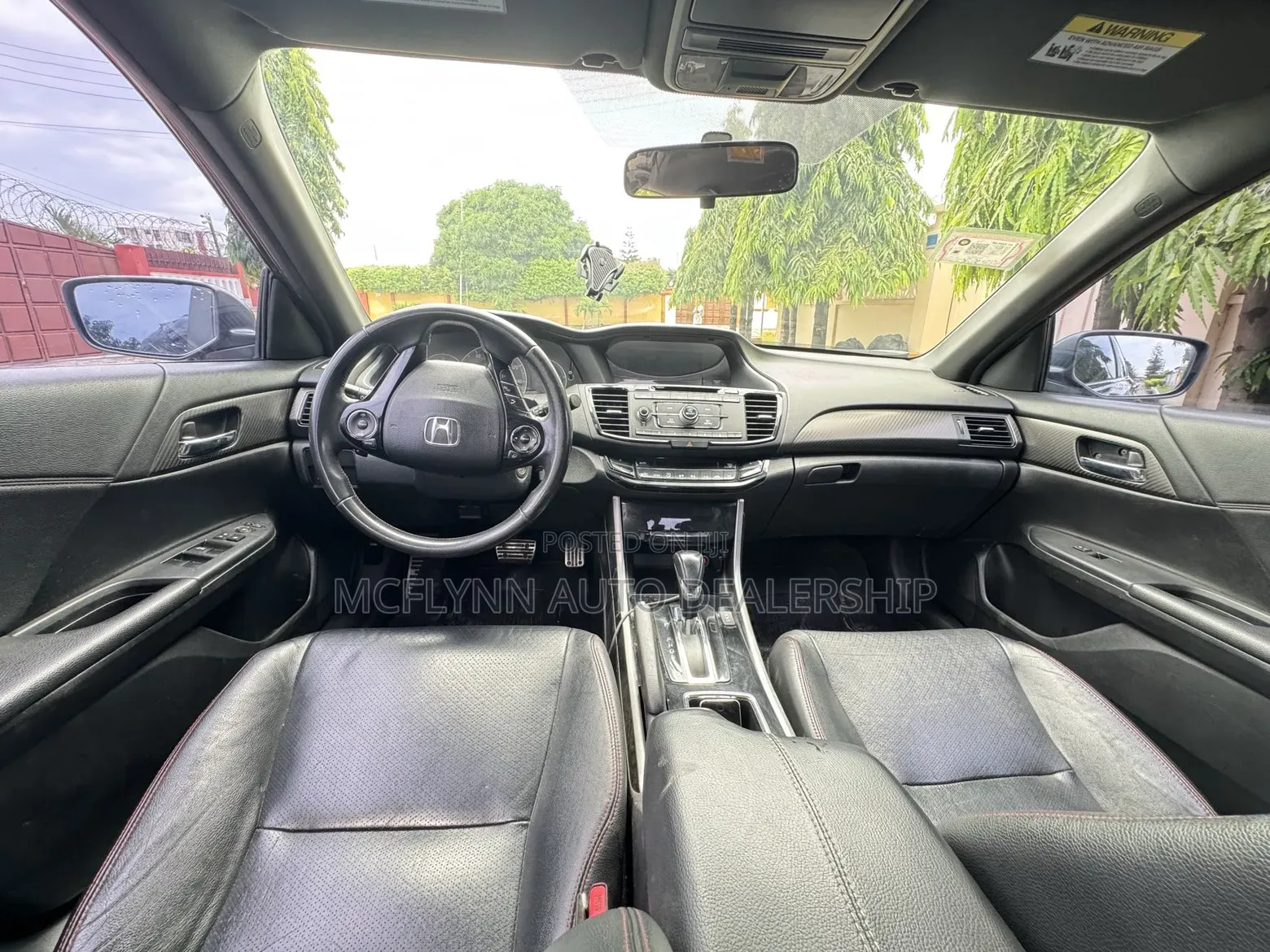 Honda Accord 2017 Burgundy