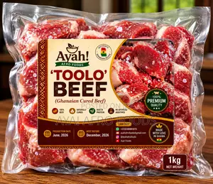 Toolo Beef (Ghanaian Salted Cured Lamb)