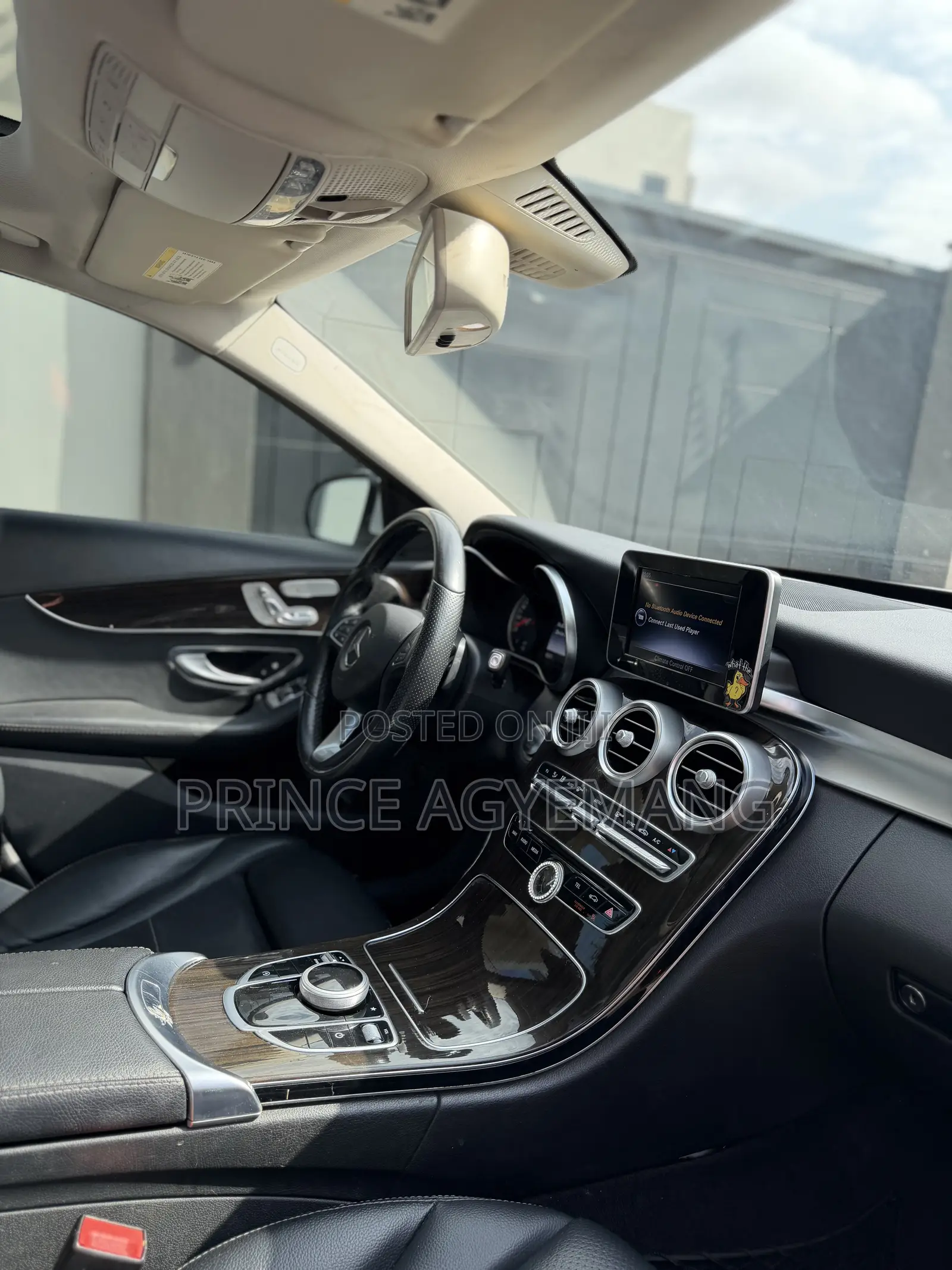 Mercedes-Benz C300 Luxury 4matic Sedan AWD (2.0L 4cyl 7A) 2017 White
