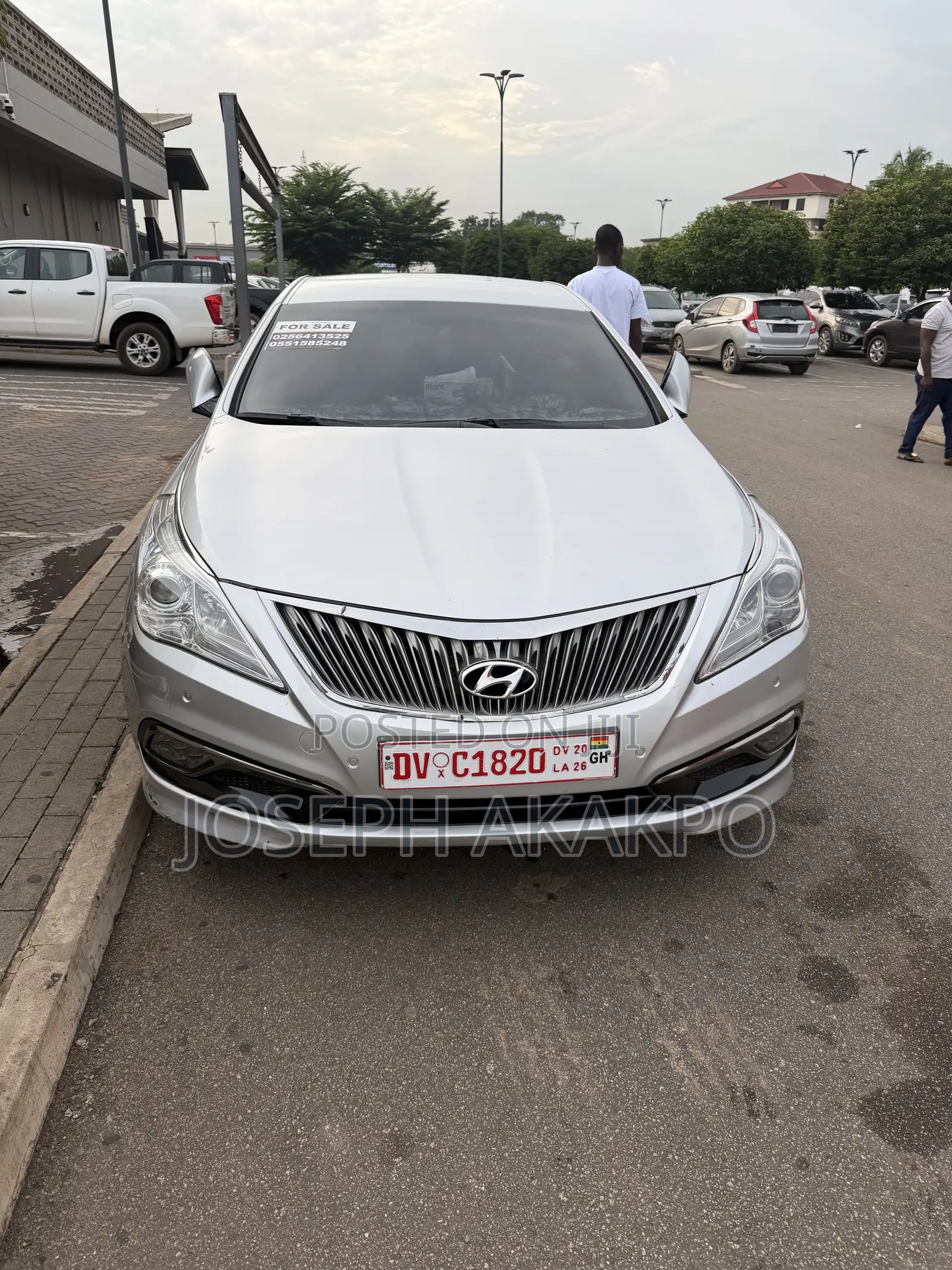 Hyundai Grandeur 2016 Silver