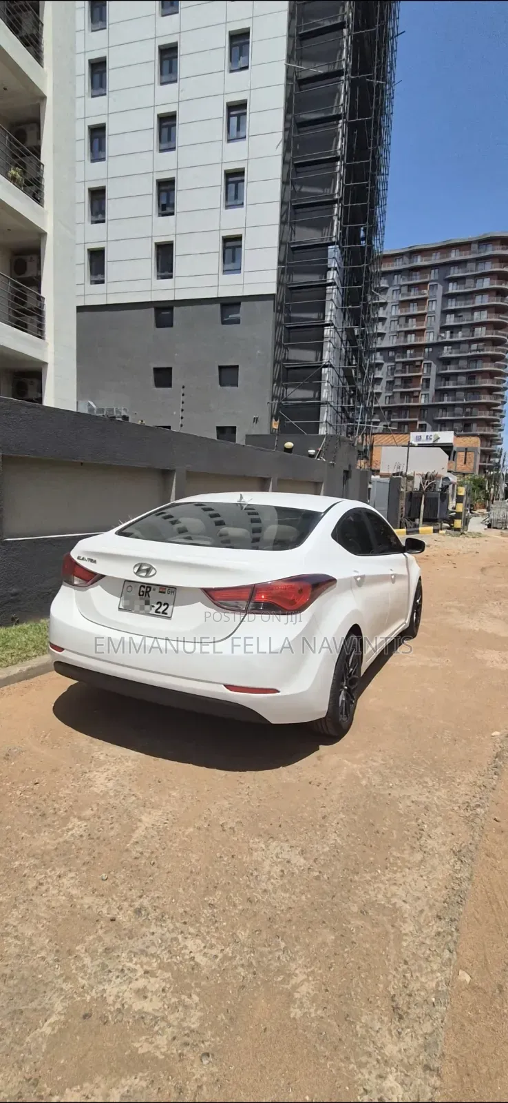 Hyundai Elantra 2016 White