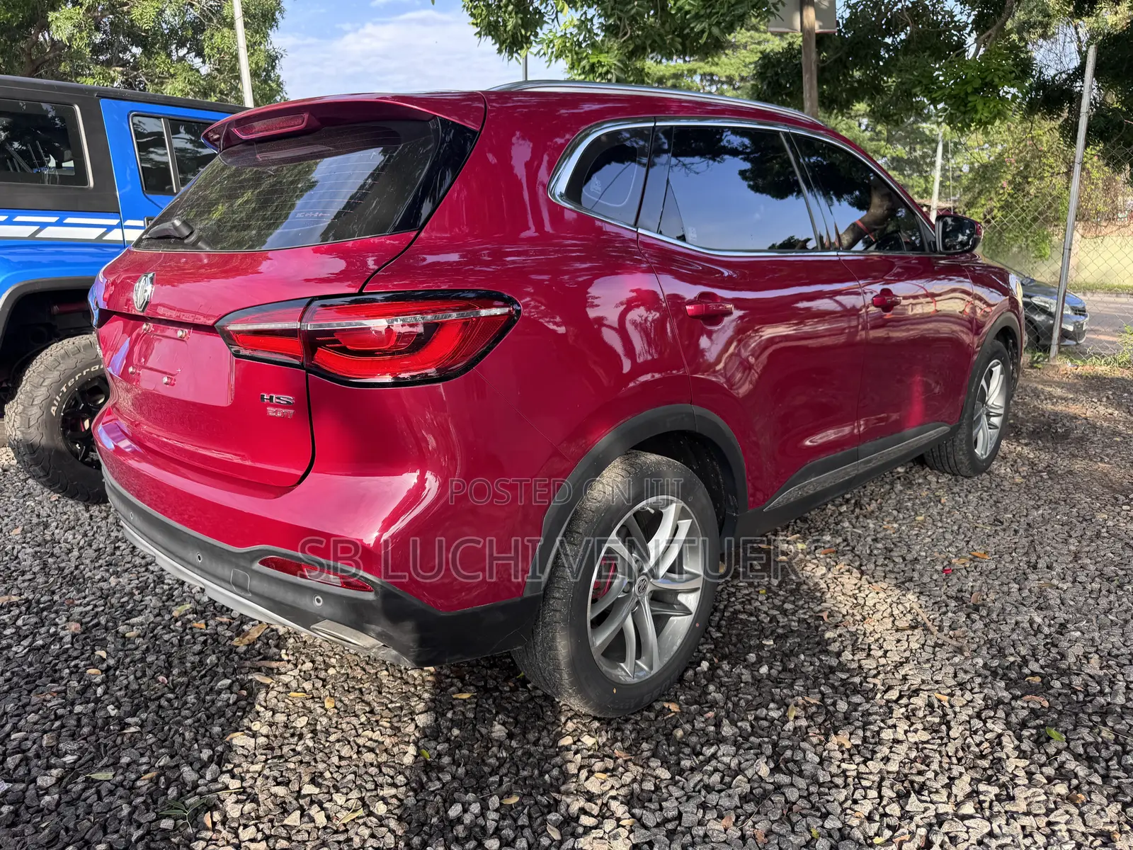 MG ZS 2019 Red