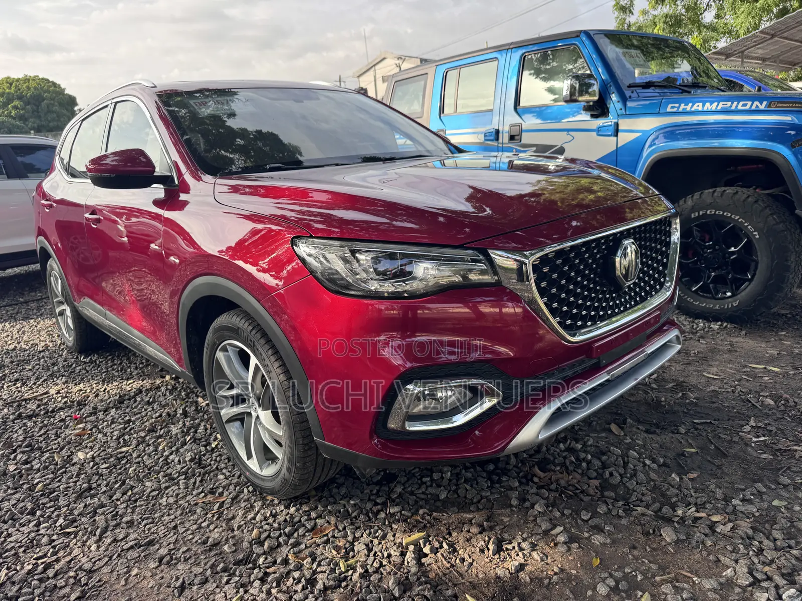 MG ZS 2019 Red