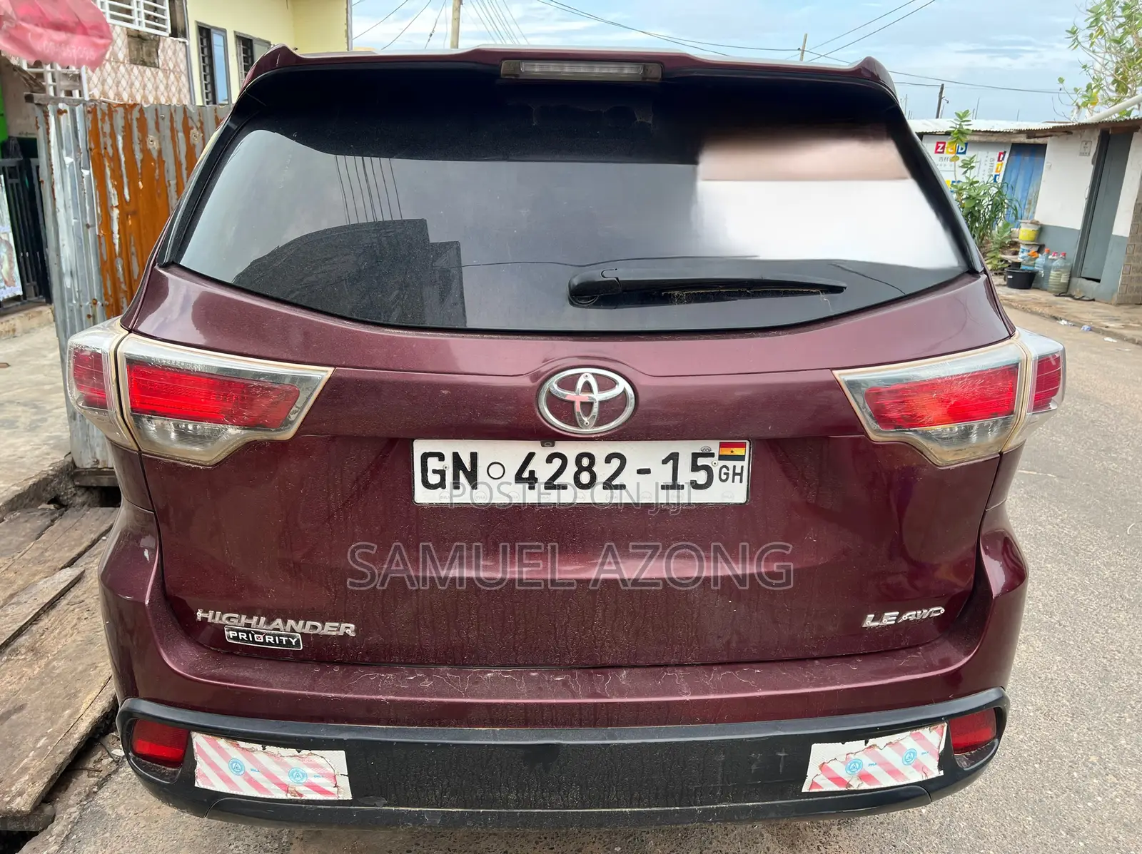 Toyota Highlander LE 4dr SUV AWD (3.5L 6cyl 6A) 2015 Beige