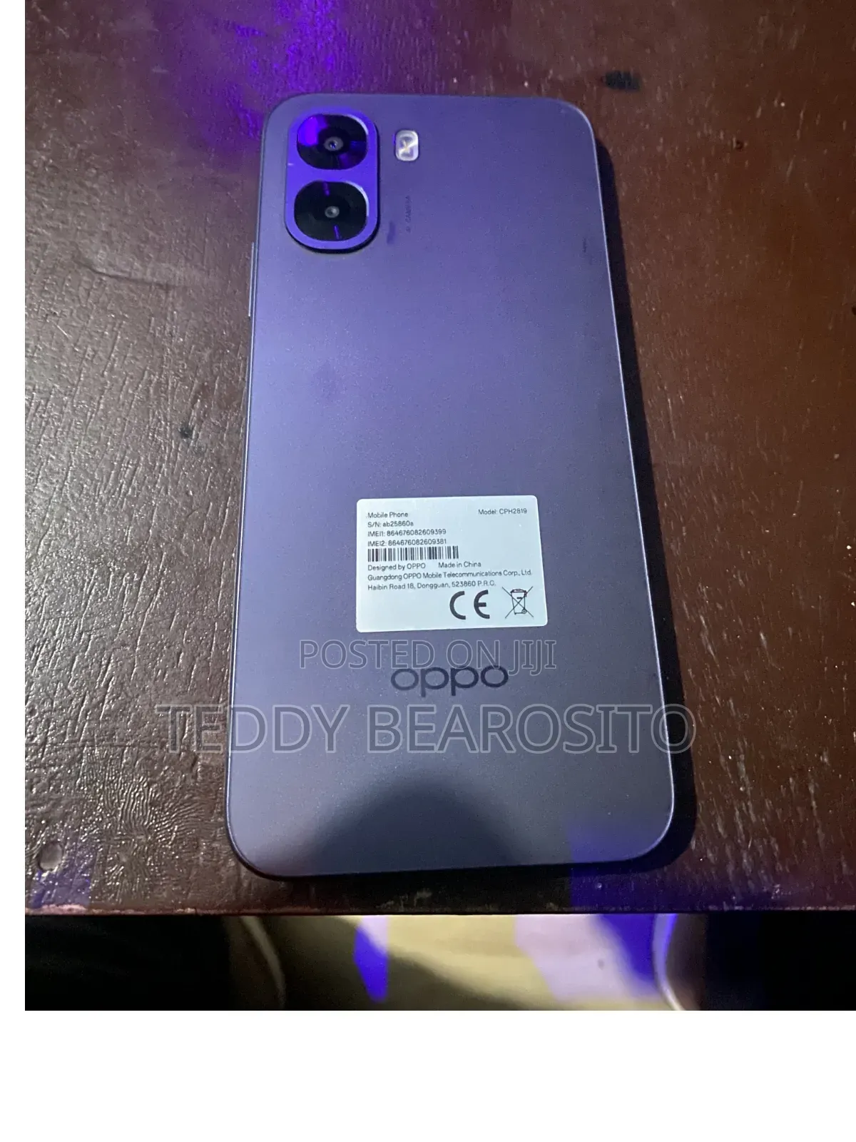 Oppo A6x 64 GB Blue