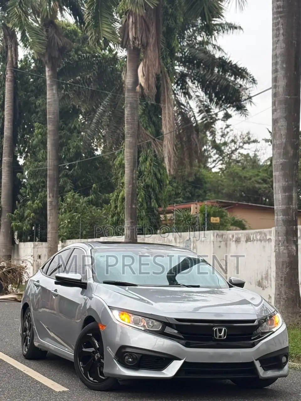 Honda Civic EX 4dr Sedan (2.0L 4cyl) 2017 Silver