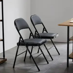 Leather Folding Chair