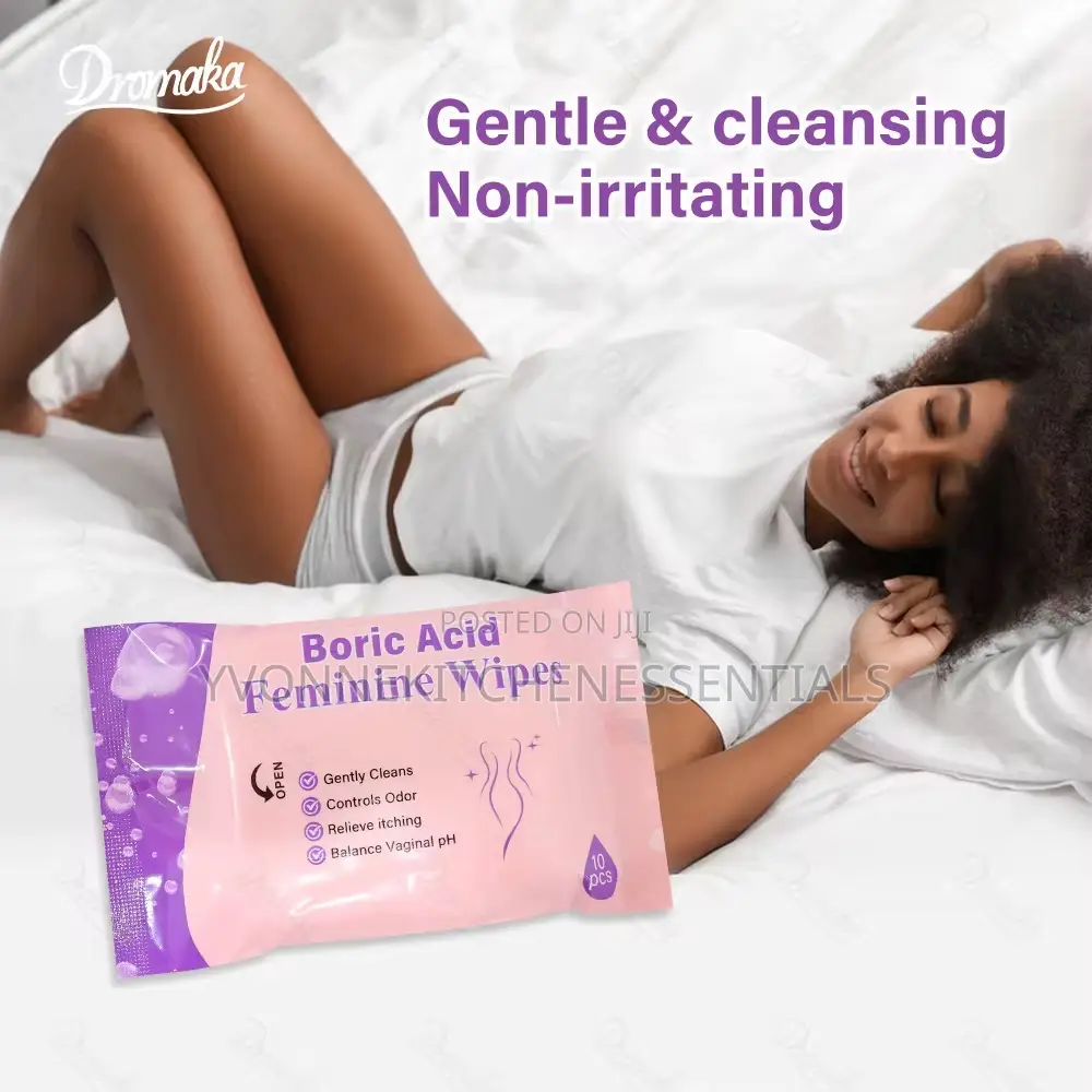 Boric Feminie Wipes