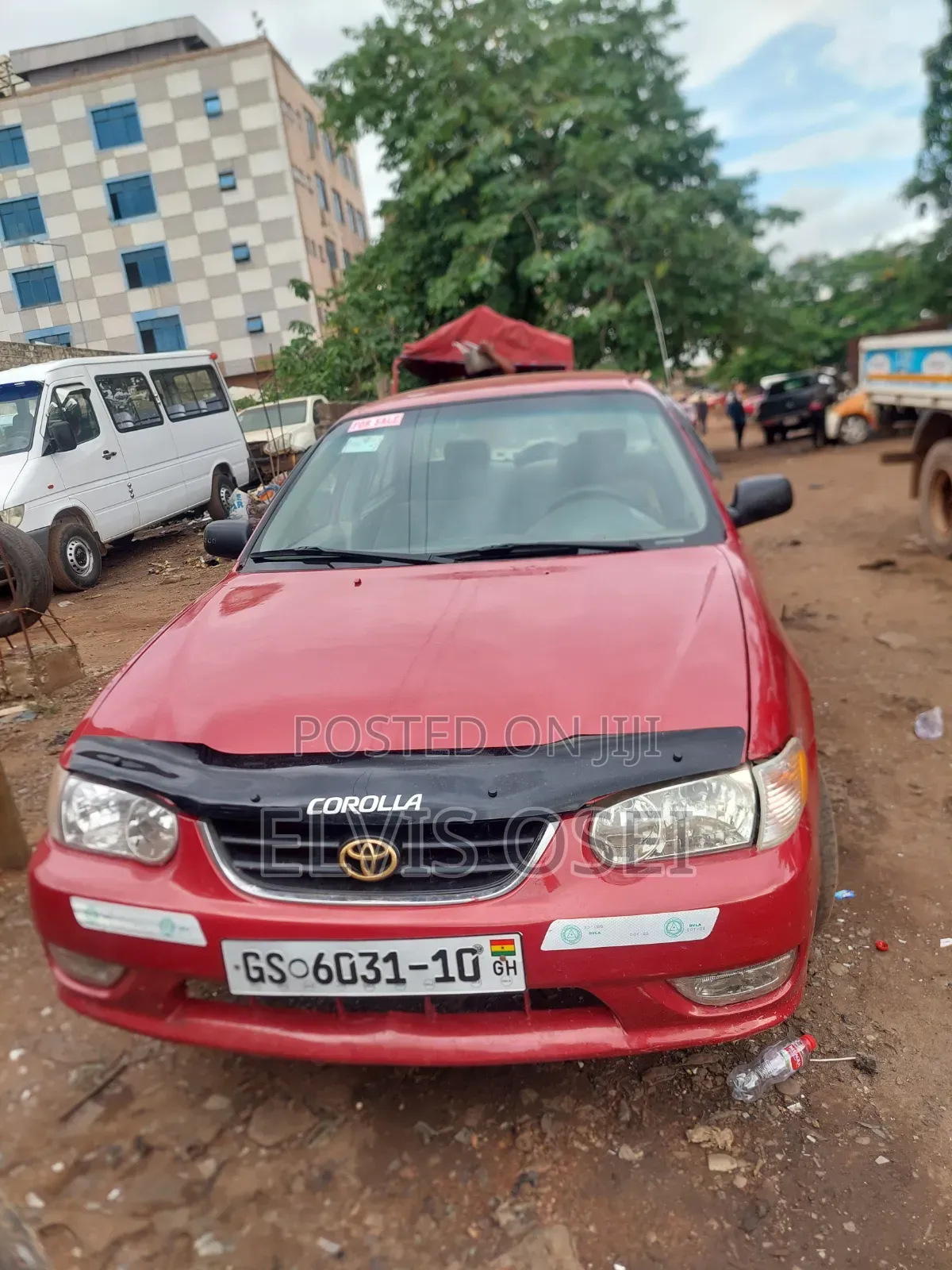 Toyota Corolla Hatchback 1998 Red