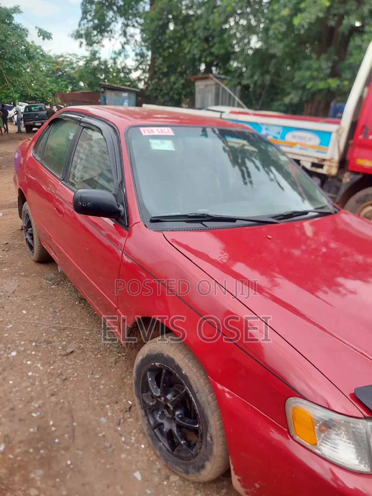 Toyota Corolla Hatchback 1998 Red