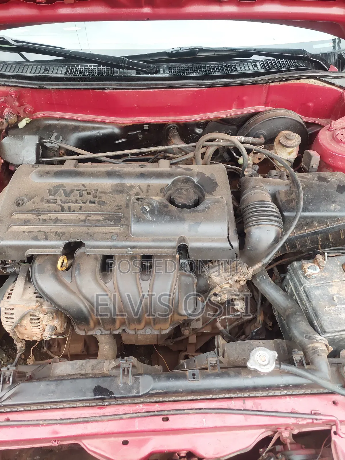 Toyota Corolla Hatchback 1998 Red