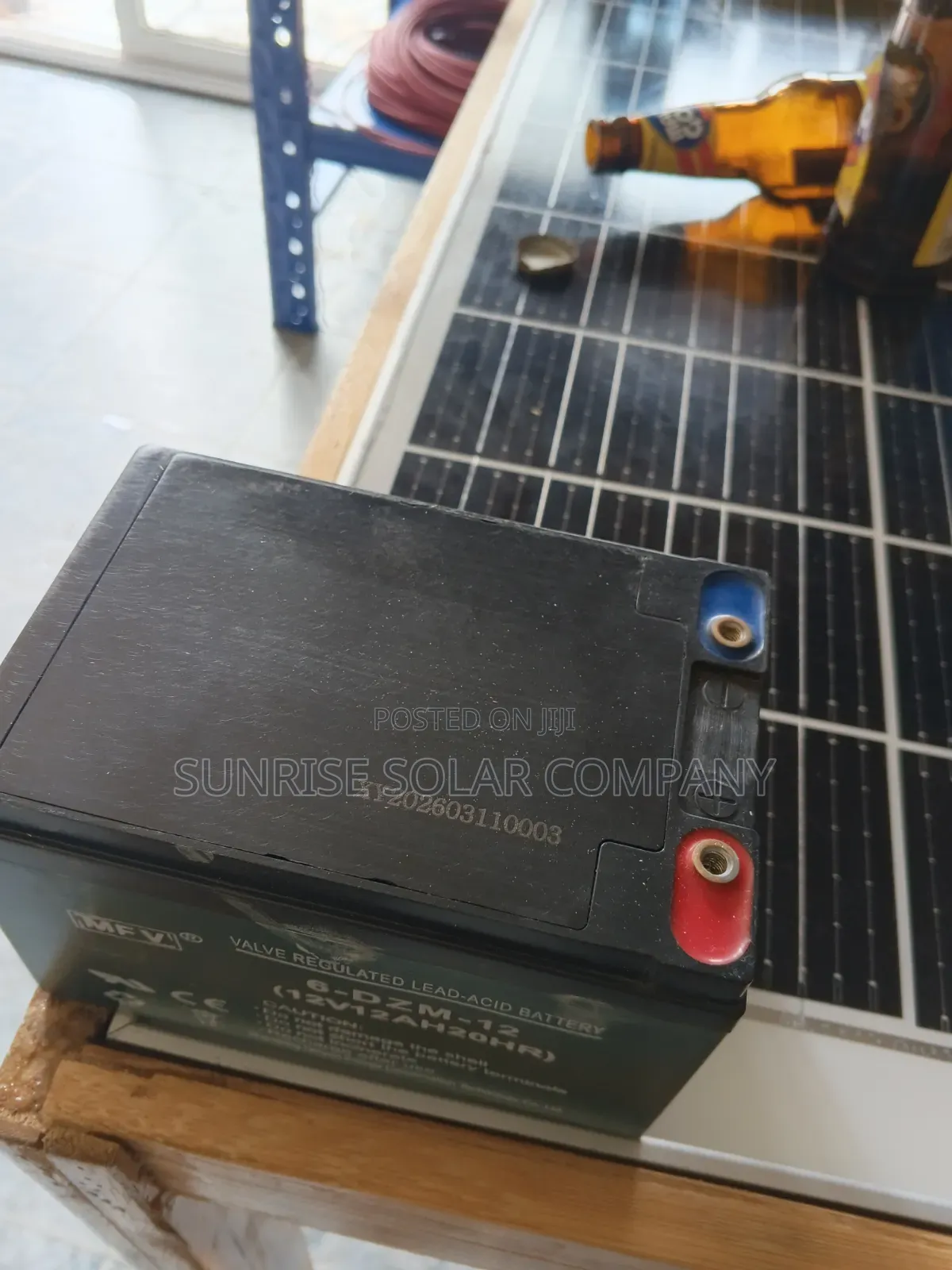 Solar and Electric Bike Battery 12v 12ah