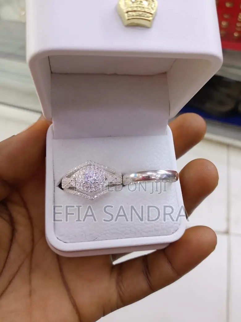 Quality 925 Silver Ring Set 3pieces
