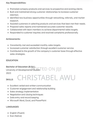 Sales Persons