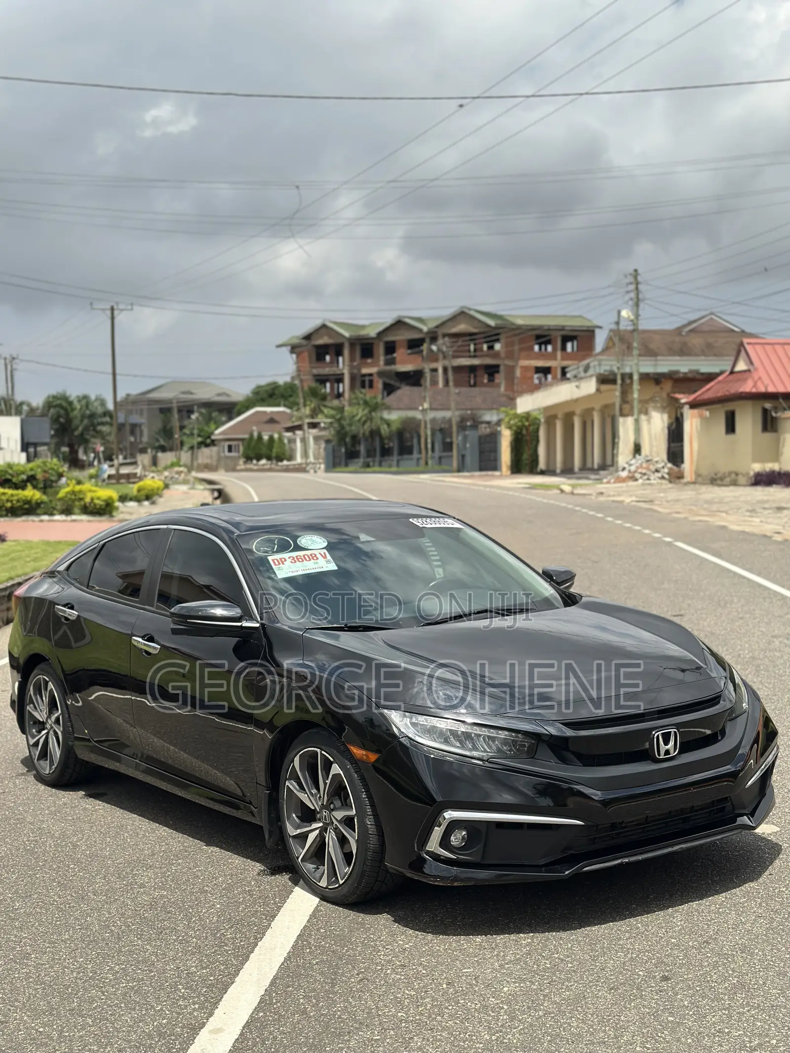 Honda Civic Touring Sedan 2020 Black