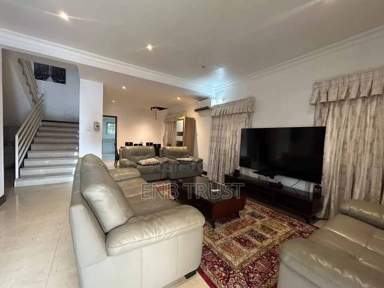 Furnished 4bdrm Duplex in Airport Residential for rent