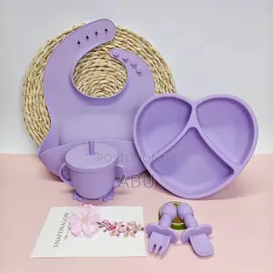Baby Silicon Feeding Set