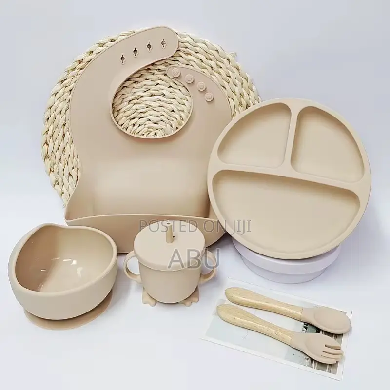 Baby Silicon Feeding Set