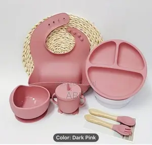 Baby Silicon Feeding Set