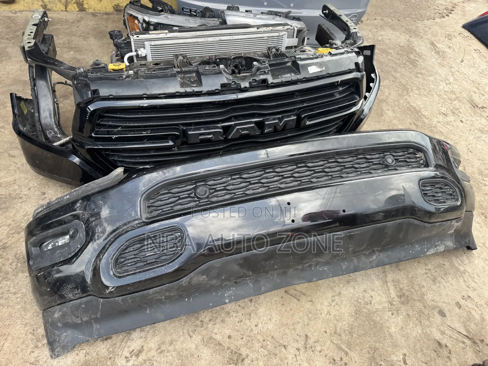 Dodge Ram 2019-2023 Front Bumper Cut Complete