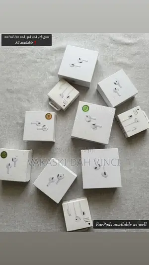 Airpods 2nd,3rd and 4th Gen for Sale.Earpods Also Available