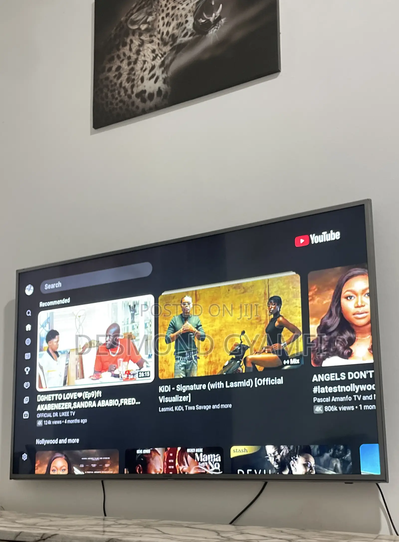 Samsung 55” Smart Tv Uhd