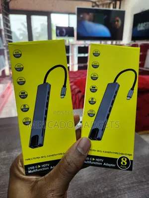 8 in 1 Usb-C Multi Function Adapter