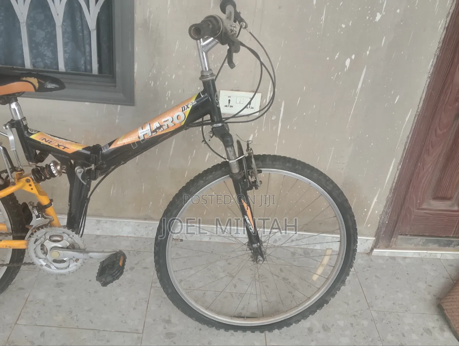 Haro Dexu Folding Bike (Orange And Black)